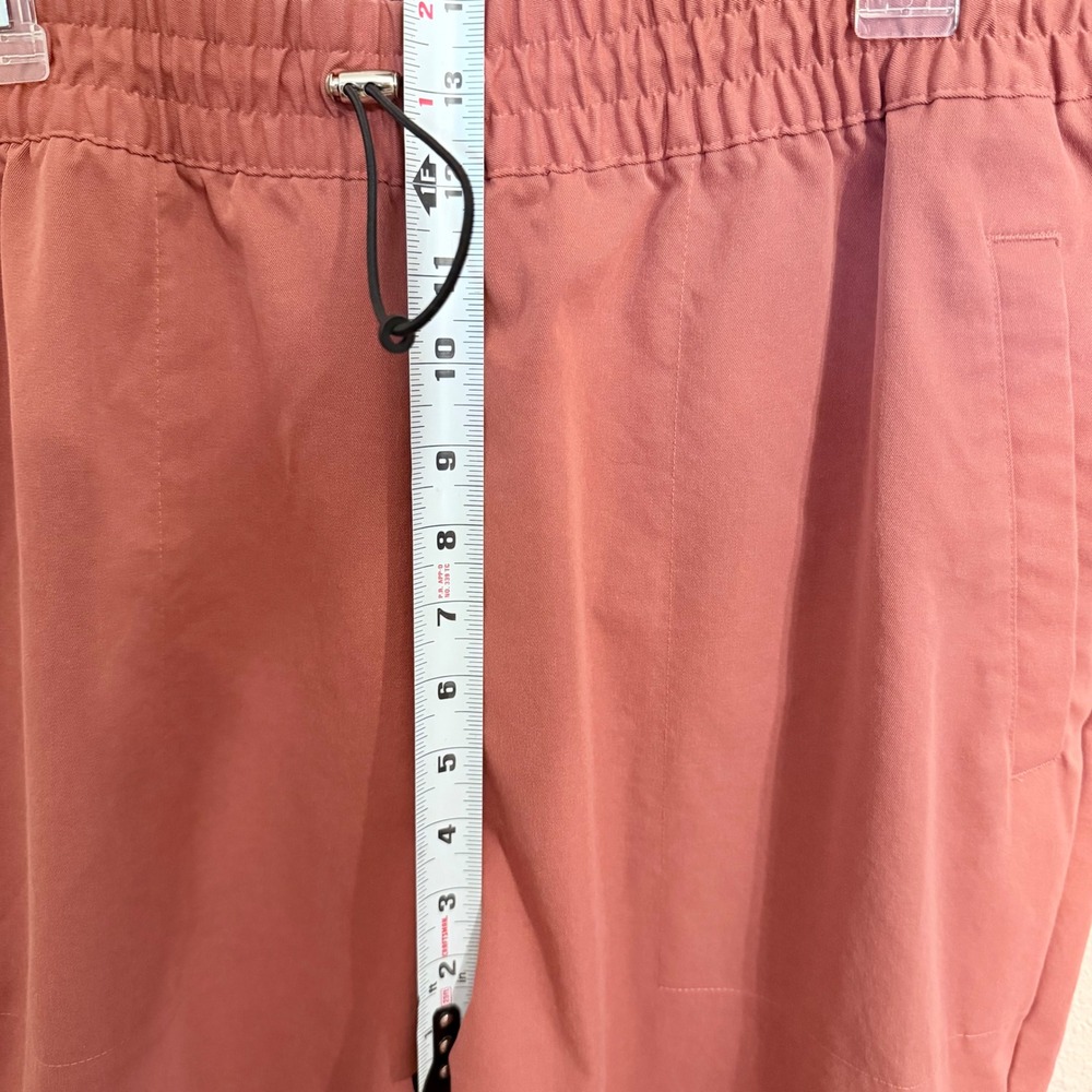 Nike Sportswear Essential Woven Joggers Rose Pink High Rise XL - Picture 7 of 9